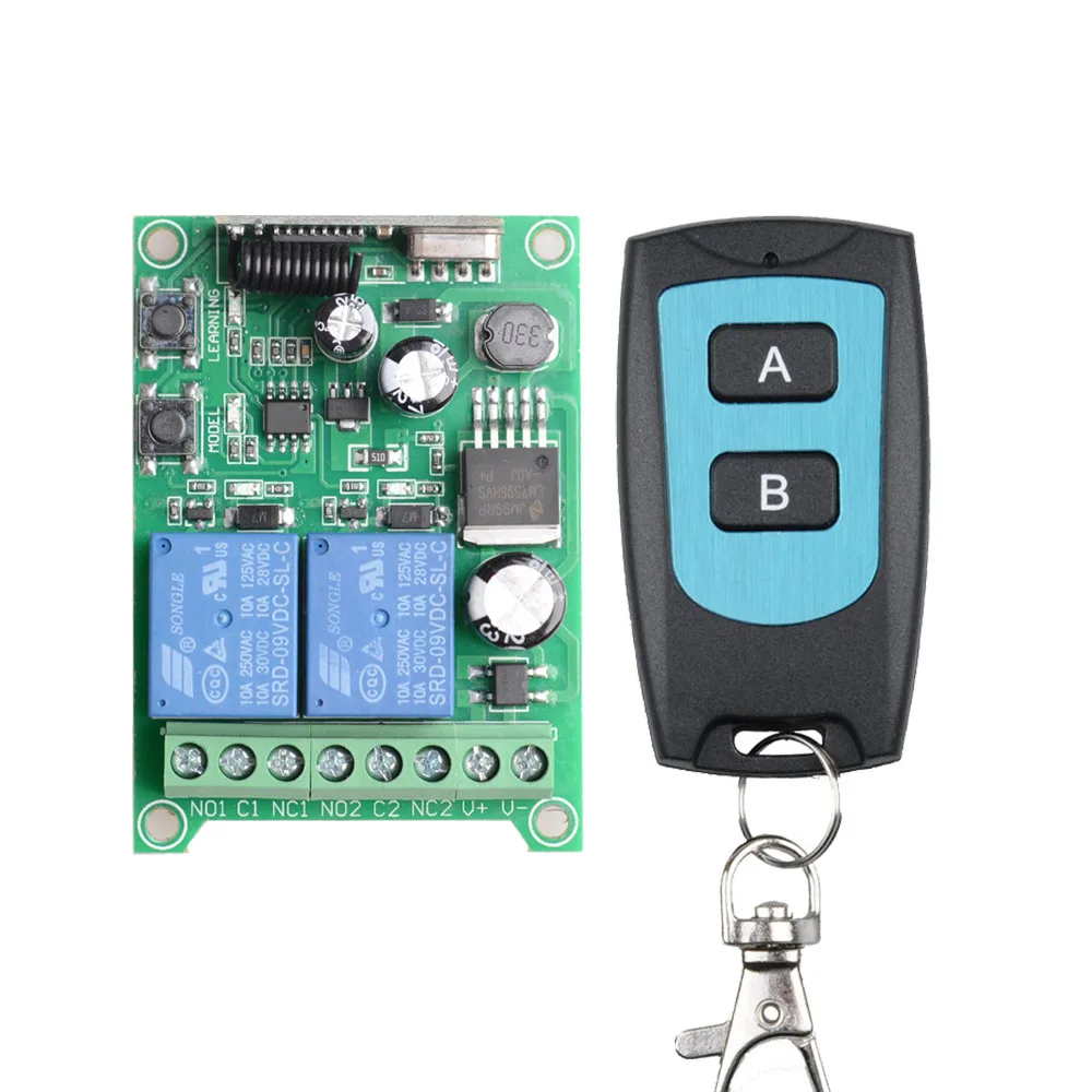 12V 433MHz RF Wireless Remote Switch (1CH)