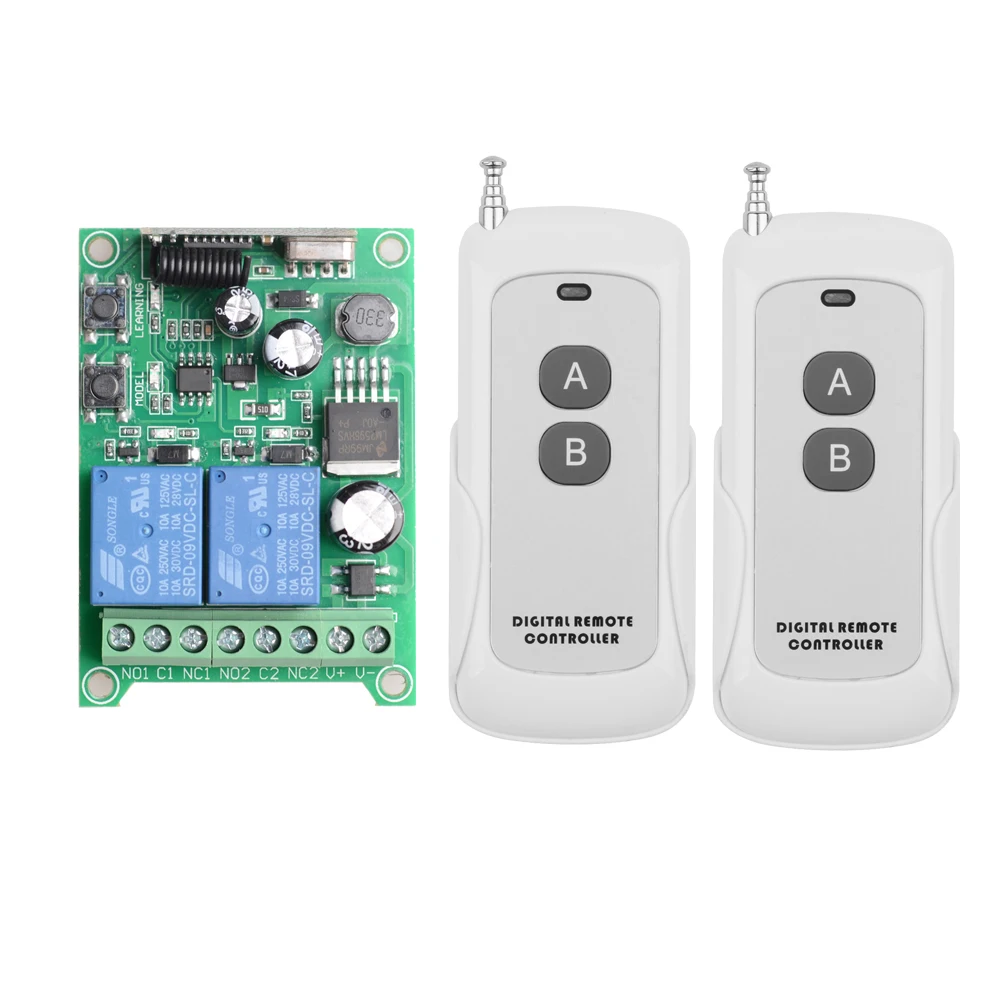 12V 433MHz RF Wireless Remote Switch (1CH)